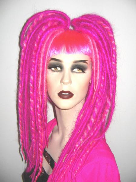 Dreads double fushia